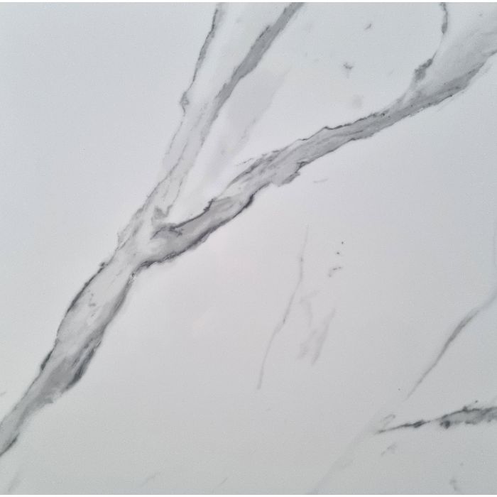 Loud White Gloss Porcelain 60x60cm Kitchen Wall Floor Waterproof Rectified Tiles