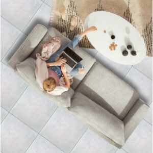 Lux Cream Glossy Porcelain 60X60cm Kitchen Bathroom Wall Floor Tiles